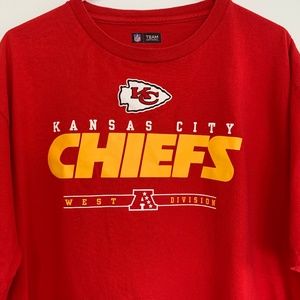 NFL Kansas City Chiefs football Red T-Shirt Sz: XL